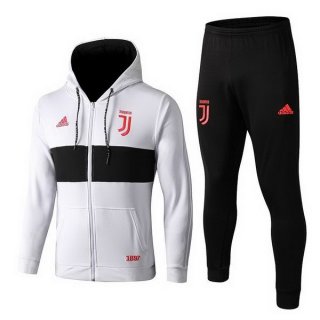 Survetement Juventus 2019-20 Rose Noir Blanc