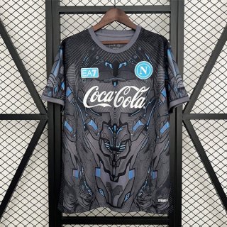 Thailande Maillot Naples training 2025-26 Gris Thailande Maillot Naples training 2025-26 Gris