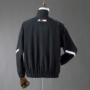 Coupe Vent Real Madrid 2026 Noir 2 Coupe Vent Real Madrid 2026 Noir 2