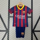 Maillot Barcelone 1ª Retro Enfant 2013 2014