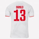 Maillot Juventus NO.13 Danilo 2ª 2019-20 Gris Blanc