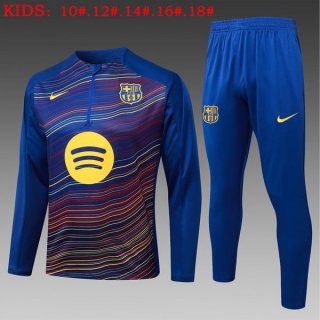 Enfant Sweatshirt Barcelone 2026-27 Bleu 3