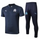 Polo Marseille Conjunto Complet 2019-20 Bleu