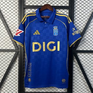 Thailande Maillot Real Oviedo 1ª 2025-26 Thailande Maillot Real Oviedo 1ª 2025-26