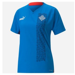 Maillot Islande Femme Euro 2022 Bleu Maillot Islande Femme Euro 2022 Bleu