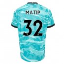 Maillot Liverpool NO.32 Matip 2ª 2020-21 Bleu