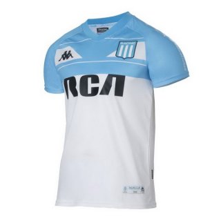 Thailande Maillot Racing Club 1ª 100th Blanc Bleu