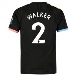 Maillot Manchester City NO.2 Walker 2ª 2019-20 Noir