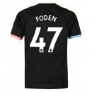 Maillot Manchester City NO.47 Foden 2ª 2019-20 Noir