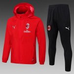 Coupe Vent AC Milan Ensemble Complet 2025-26 Rouge