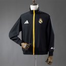 Coupe Vent Real Madrid 2026 Noir Coupe Vent Real Madrid 2026 Noir