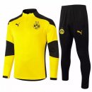 Survetement Borussia Dortmund 2020-21 Noir Jaune