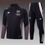 Enfant Survetement Arsenal 2025-26 Gris 5