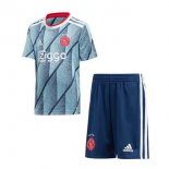 Maillot Ajax 2ª Enfant 2020-21 Bleu