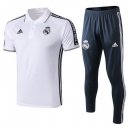Polo Conjunto Complet Real Madrid 2019-20 Blanc
