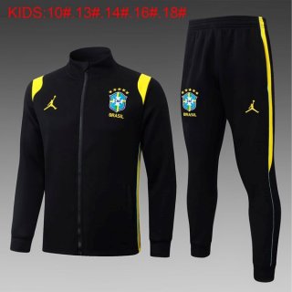 Enfant Survetement Brésil 2026-27 Noir 3