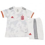 Maillot Espagne 2ª Enfant 2020 Blanc