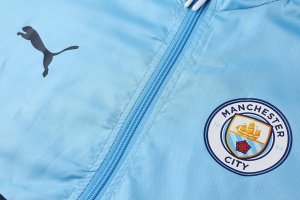 Coupe Vent Manchester City 2019-20 Bleu Clair