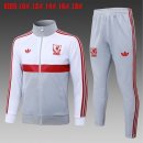 Enfant Survetement Liverpool 2026-27 Blanc Gris