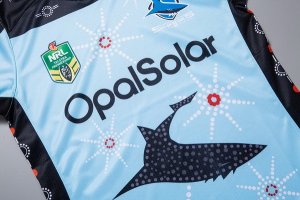 Thailande Maillot Cronulla Sharks 2018 Bleu