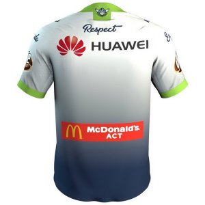 Thailande Maillot Canberra Raiders 3ª 2018 Blanc Bleu