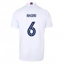 Maillot Real Madrid 1ª NO.6 Nacho 2020-21 Blanc