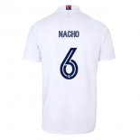 Maillot Real Madrid 1ª NO.6 Nacho 2020-21 Blanc