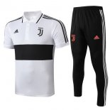 Polo Juventus Conjunto Complet 2019-20 Blanc Noir Rose