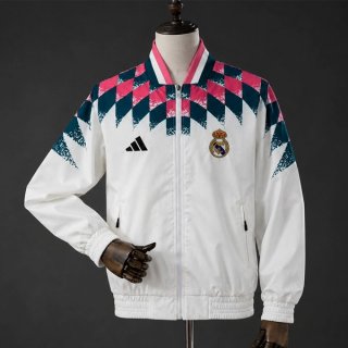 Veste Real Madrid EQT Tracktop 2026-27 Blanc