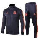 Survetement Bayern Munich 2019-20 Bleu Marine Orange