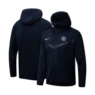 Sweat Shirt Capuche PSG 2024 2025 Bleu