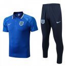 Polo Angleterre Ensemble Complet 2022-23 Bleu