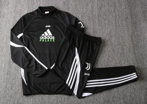 Survetement Juventus 2019-20 Noir Gris Blanc