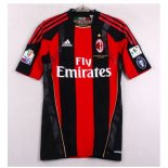 Thailande Maillot AC Milan 1ª Retro 2010 2011