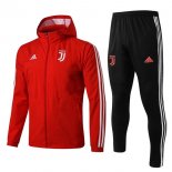 Coupe Vent Conjunto Complet Juventus 2019-20 Rouge Noir