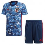 Maillot Japon 1ª Enfant 2020 Bleu