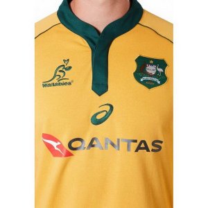 Maillot Australie ML 1ª 2018 Jaune