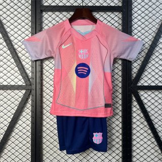 Maillot Barcelone Special Edition Enfant 2025-26 Rose Maillot Barcelone Special Edition Enfant 2025-26 Rose