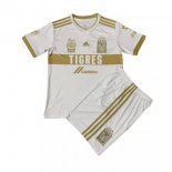 Maillot Tigres UANL 3ª Enfant 2020-21 Blanc Jaune