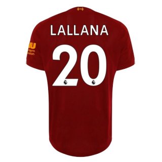 Maillot Liverpool NO.20 Lallana 1ª 2019-20 Rouge