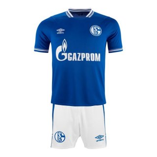 Maillot Schalke 04 1ª Enfant 2021-22 Bleu