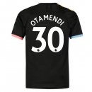 Maillot Manchester City NO.30 Otamendi 2ª 2019-20 Noir