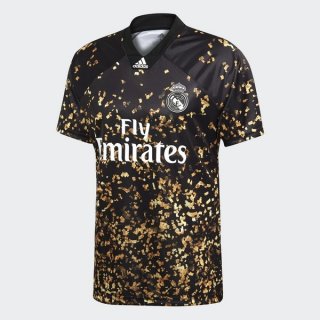 Thailande Maillot Real Madrid EA Sport 2019-20 Jaune Noir