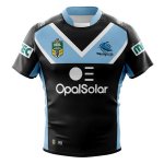 Thailande Maillot Cronulla Sharks 2ª 2018 Noir Thailande Maillot Cronulla Sharks 2ª 2018 Noir