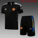 Entrainement Manchester United Ensemble Complet 2022 Noir 1