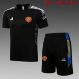 Entrainement Manchester United Ensemble Complet 2022 Noir 1