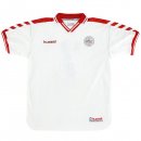 Thailande Maillot Danemark 2ª Retro 1998 Blanc