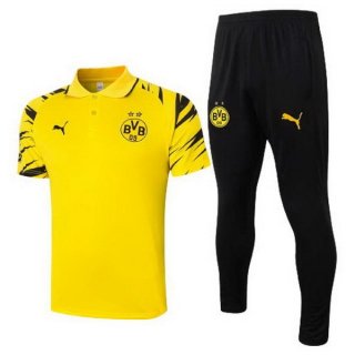 Polo Borussia Dortmund Ensemble Complet 2020-21 Jaune Noir