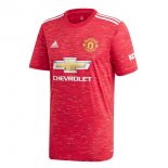 Maillot Manchester United 1ª 2020-21 Rouge