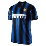 Maillot Inter Milan 1ª Retro 2010 2011 Bleu